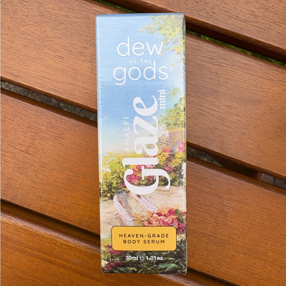 DEW OF THE GODS Amalfi Glaze Mini Heaven-Grade Body Serum Smooth Radiant Skin